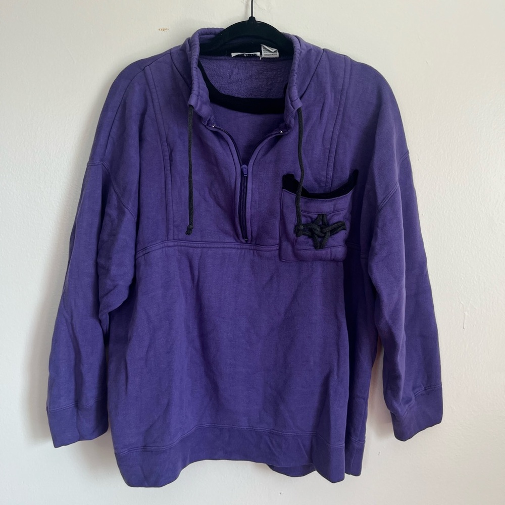 Purple Pullover Hoodie